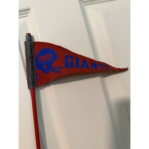 NFL New York Giants Felt Mini Pennant Pencil Vintage Retro Football Helmet